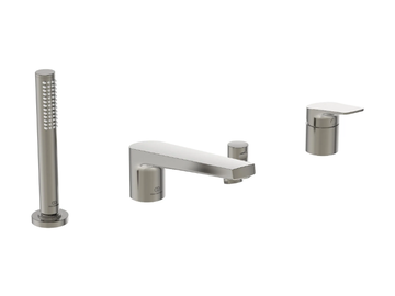 LA DOLCE VITA - BD671 - 4 hole deck mounted bathtub tap with hand shower by Ideal Standard - view 2